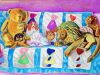 Lyn Hamer Cook - Playtime on Grandmas Quilt