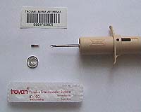 ID100 s aplikátorem IID100 a etiketou LAB ID